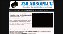 Desktop Screenshot of 220absoplug.com